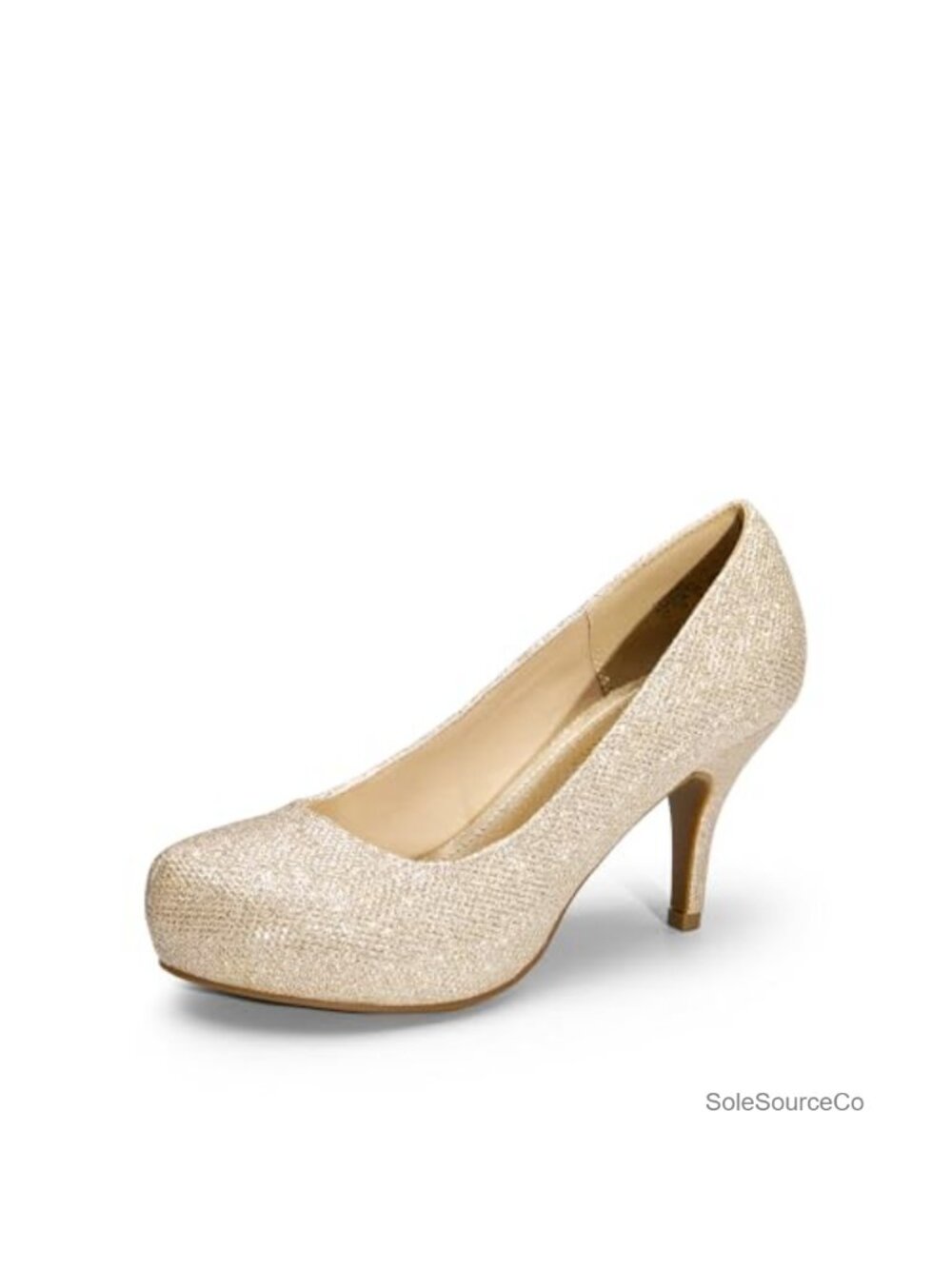 Women's Stiletto Heels Platform Pumps Almond Toe Dress Shoes